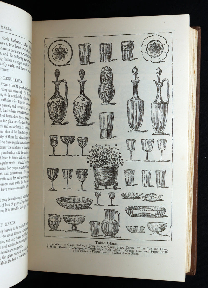 1890 Rare Book - Mrs. Isabella Beeton’s Every-Day Cookery, Illustrated in Colour