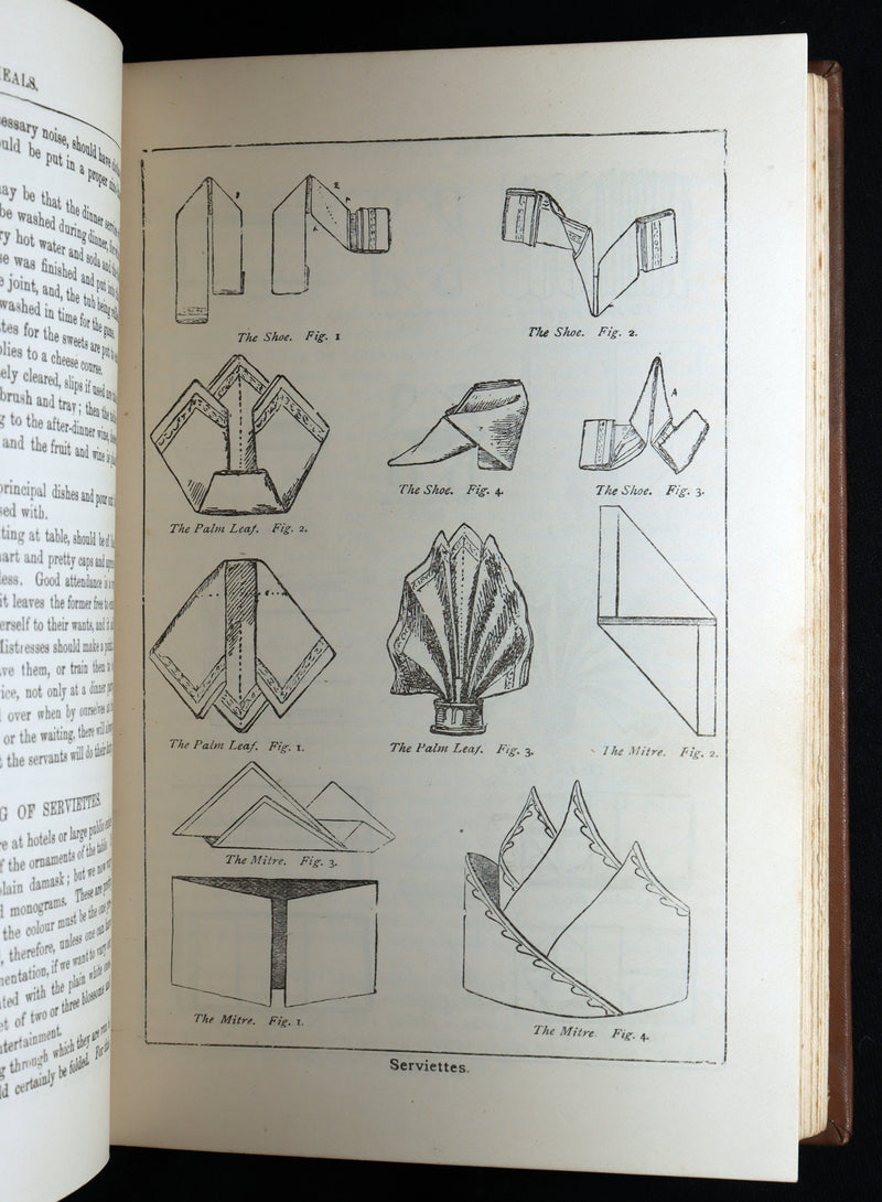 1890 Rare Book - Mrs. Isabella Beeton’s Every-Day Cookery, Illustrated in Colour