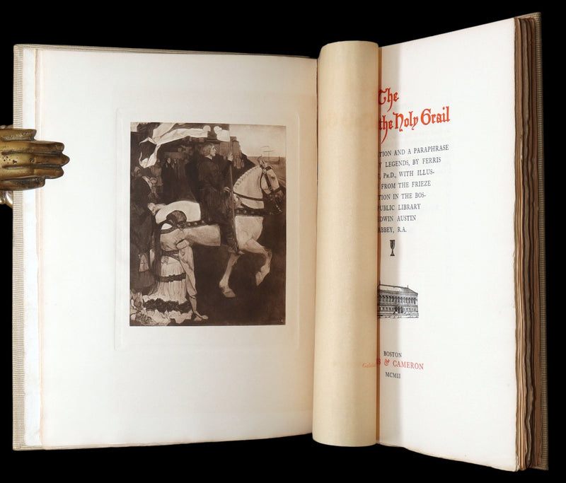1902 Rare Book - The Quest of the Holy Grail, A Paraphrase of the Holy Legends