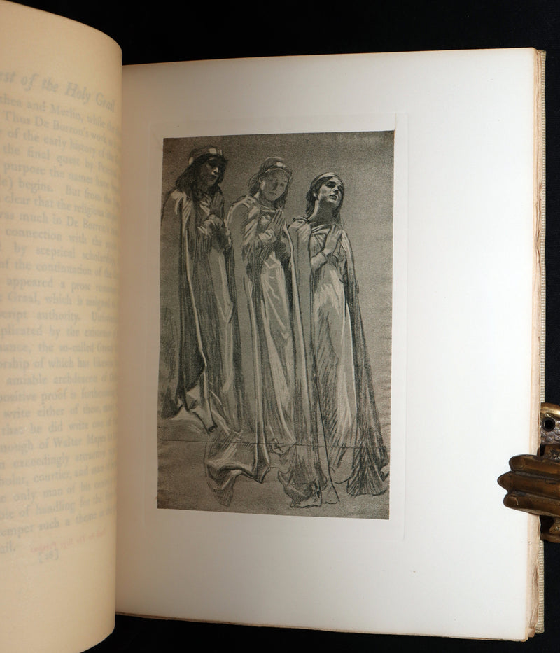 1902 Rare Book - The Quest of the Holy Grail, A Paraphrase of the Holy Legends