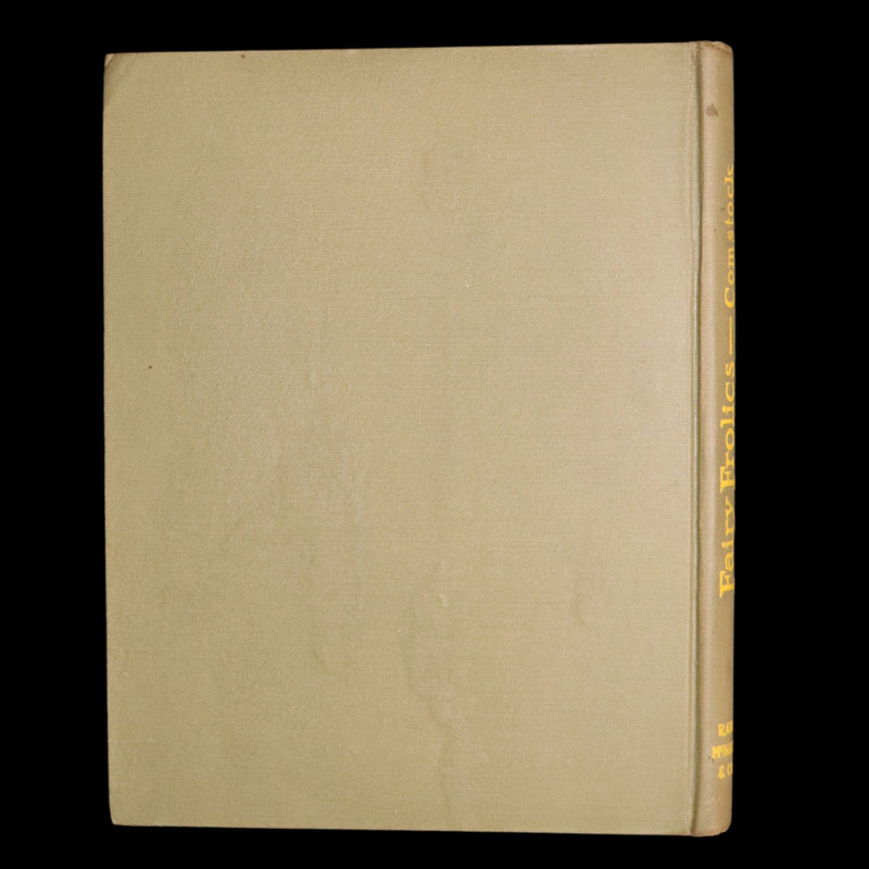 1915 Scarce Book - Fairy Frolics by Enos and Frances Comstock, Color Illustrated