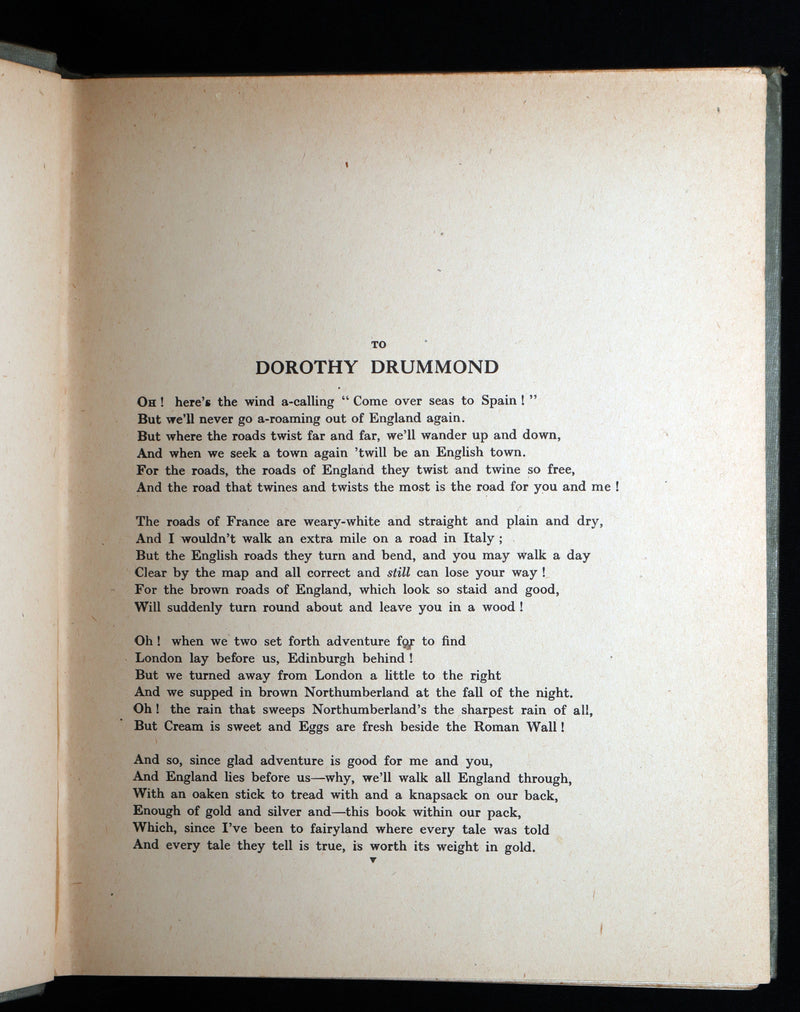 1920 Rare Book - The Dream-Pedlar, Illustrated in Color by Florence Anderson