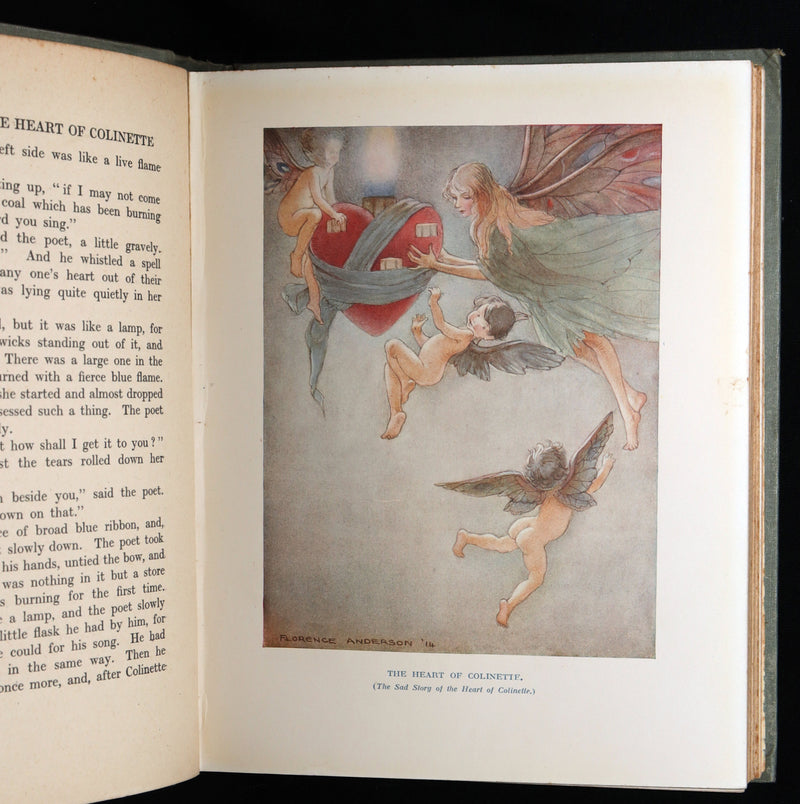 1920 Rare Book - The Dream-Pedlar, Illustrated in Color by Florence Anderson