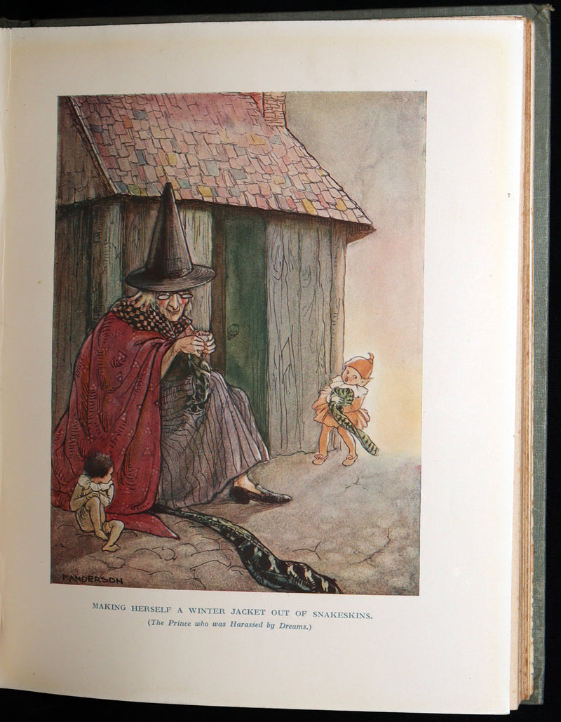 1920 Rare Book - The Dream-Pedlar, Illustrated in Color by Florence Anderson