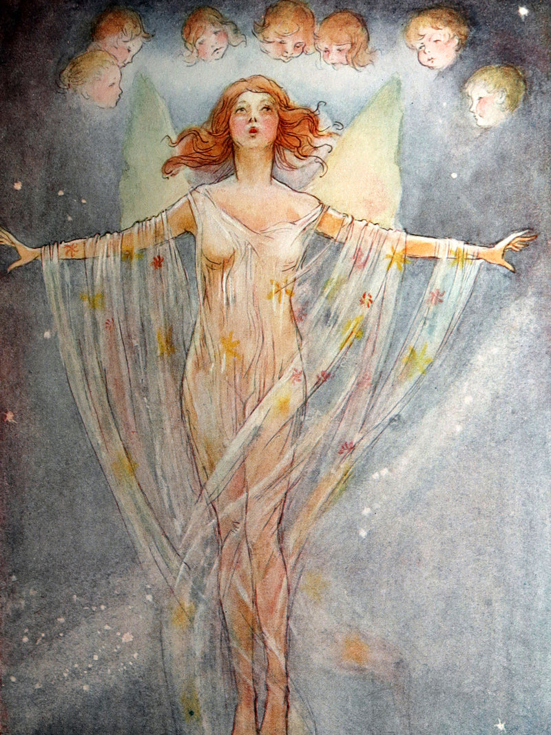 1920 Rare Book - The Dream-Pedlar, Illustrated in Color by Florence Anderson