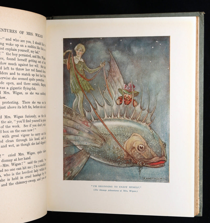 1920 Rare Book - The Dream-Pedlar, Illustrated in Color by Florence Anderson