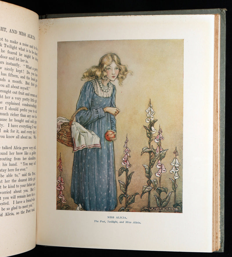 1920 Rare Book - The Dream-Pedlar, Illustrated in Color by Florence Anderson