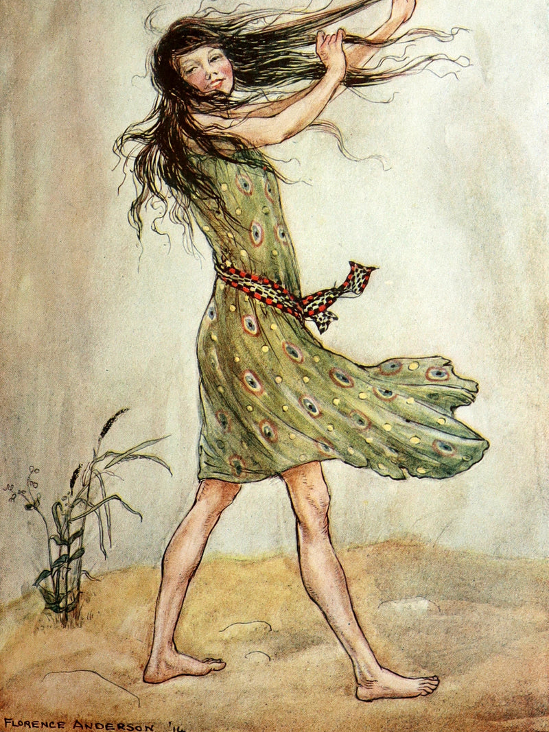 1920 Rare Book - The Dream-Pedlar, Illustrated in Color by Florence Anderson