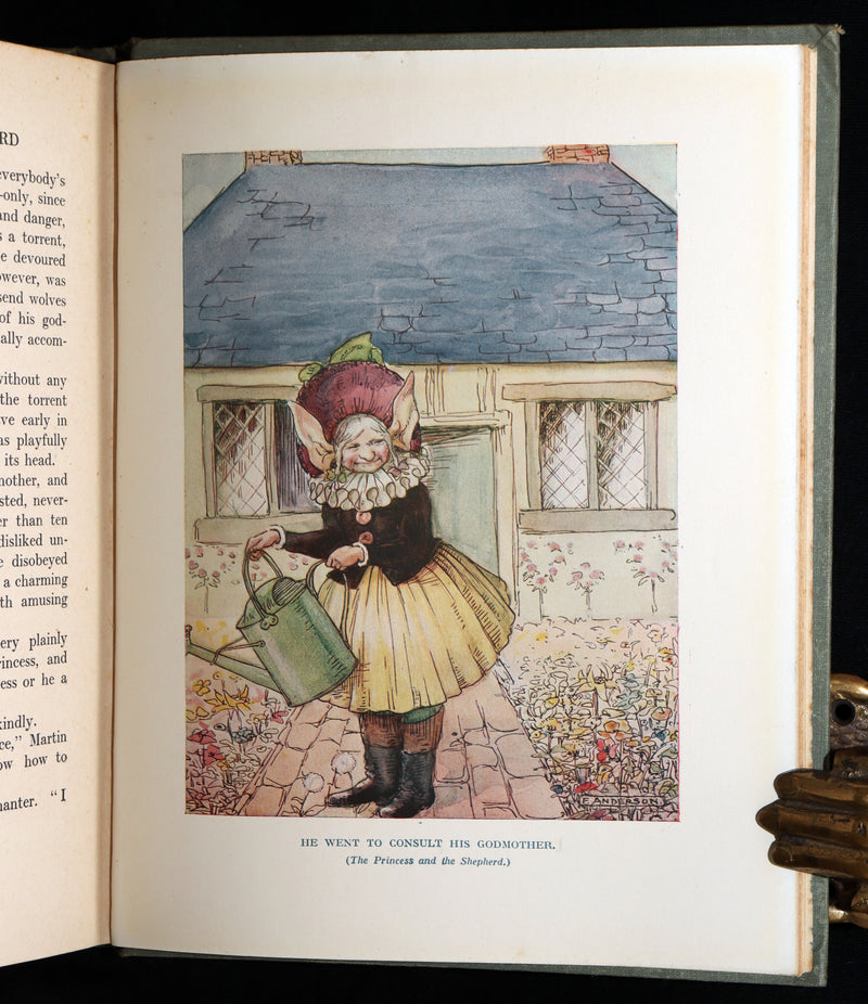 1920 Rare Book - The Dream-Pedlar, Illustrated in Color by Florence Anderson