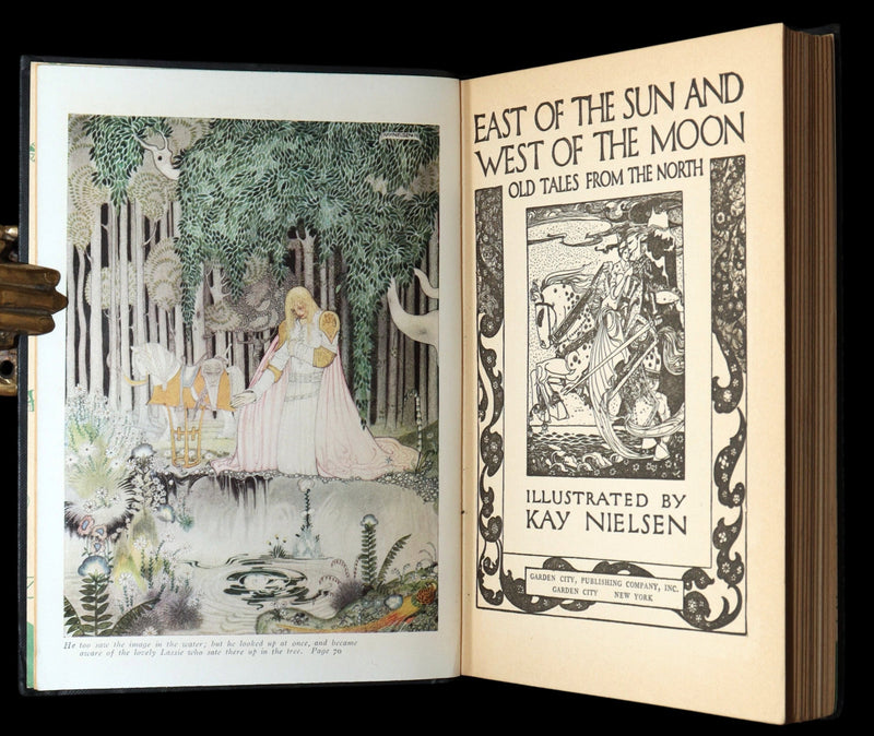 1930 Rare Book - East of the Sun and West of the Moon Illustrated by Kay Nielsen