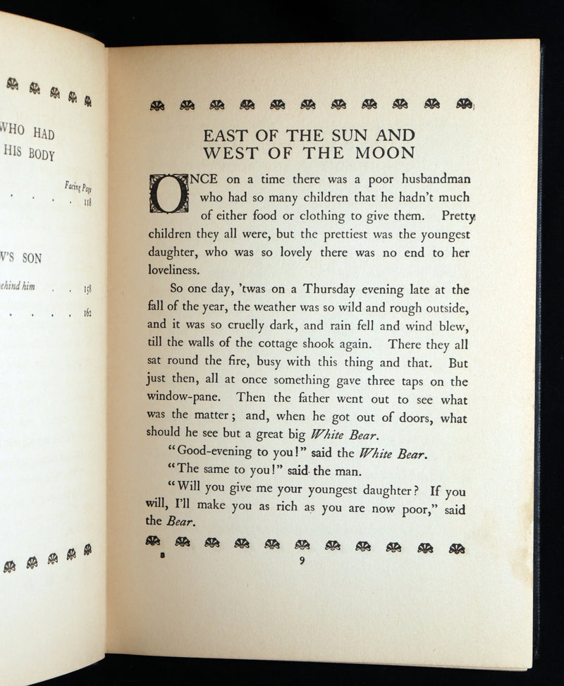 1930 Rare Book - East of the Sun and West of the Moon Illustrated by Kay Nielsen