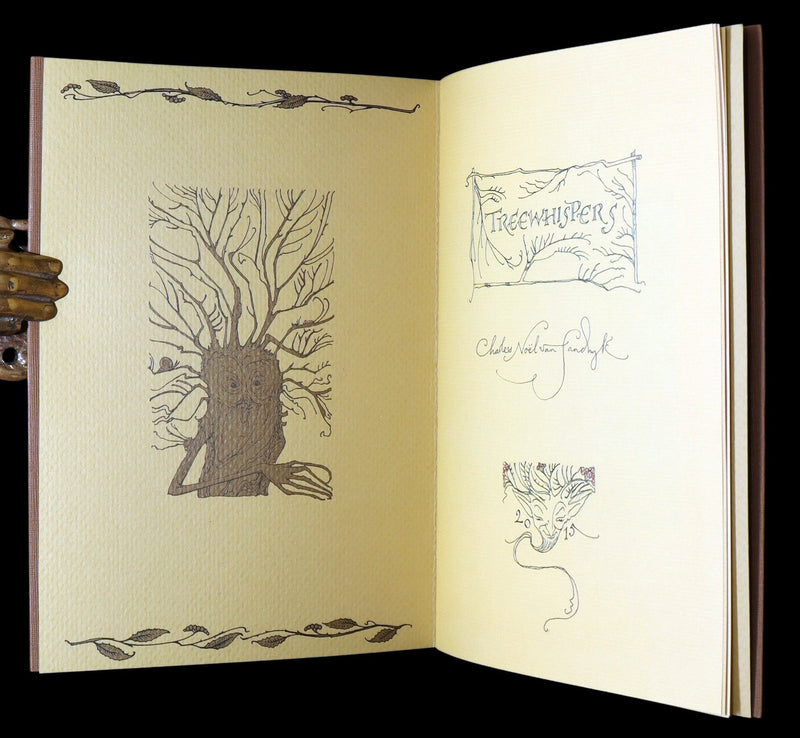2015 Rare First Edition - Tree Whispers, Illustrated by Charles van Sandwyk