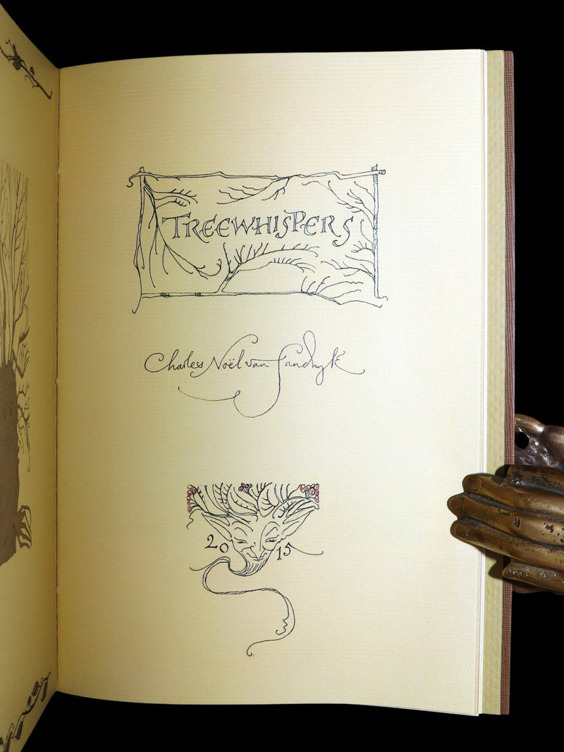 2015 Rare First Edition - Tree Whispers, Illustrated by Charles van Sandwyk