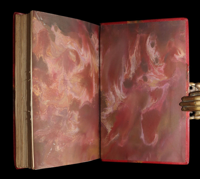 1884 French Set Fine Mosaic Binding - Edgar Allan Poe, Histoires Extraordinaires