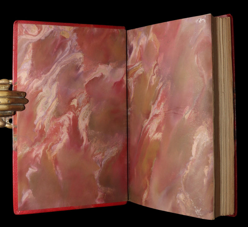 1884 French Set Fine Mosaic Binding - Edgar Allan Poe, Histoires Extraordinaires