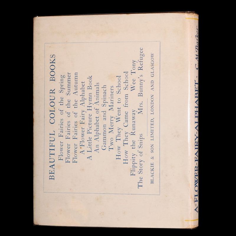 1934 Rare First Edition - A Flower Fairy Alphabet by Cicely Mary Barker