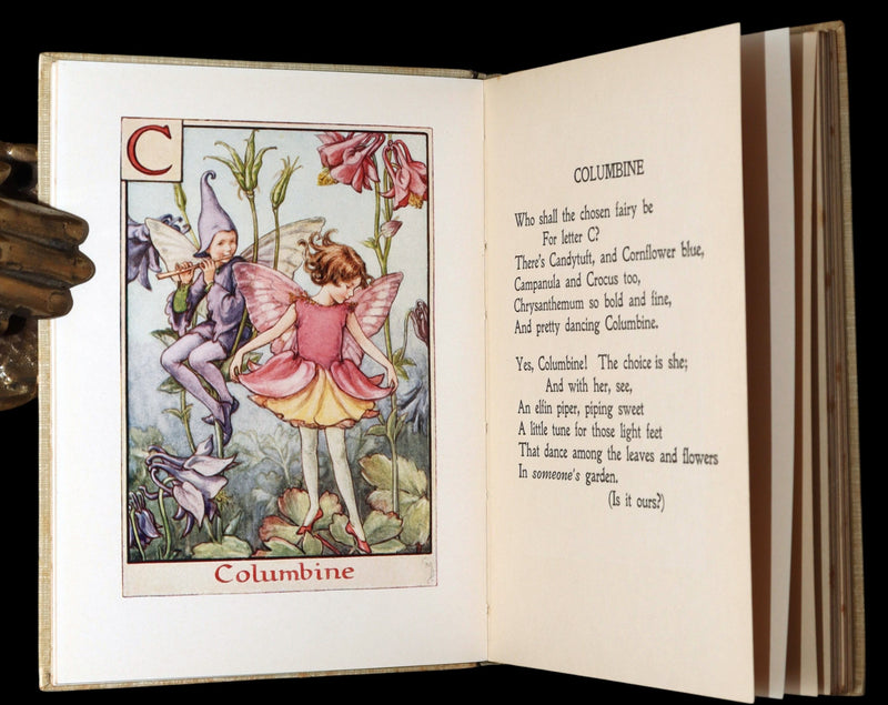1934 Rare First Edition - A Flower Fairy Alphabet by Cicely Mary Barker
