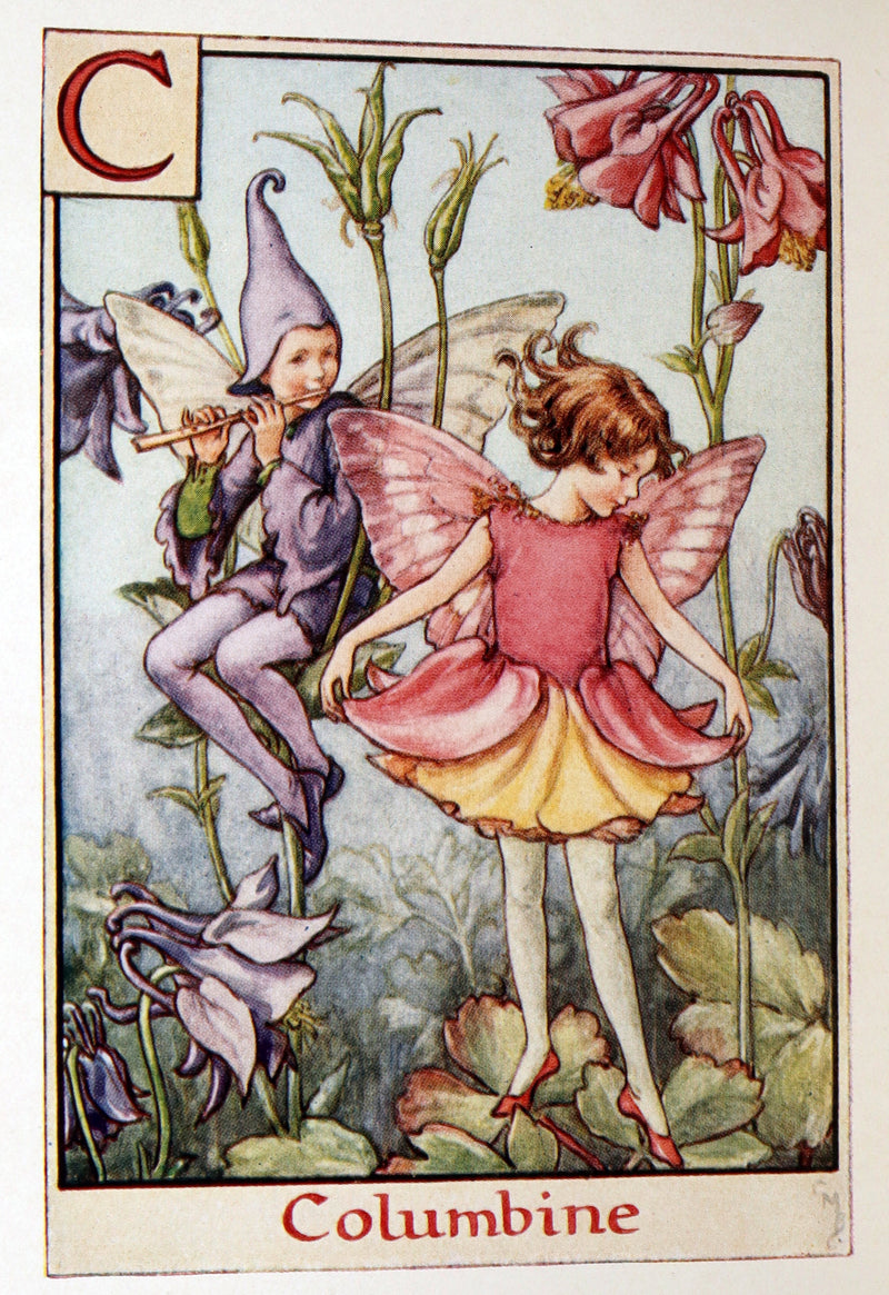 1934 Rare First Edition - A Flower Fairy Alphabet by Cicely Mary Barker