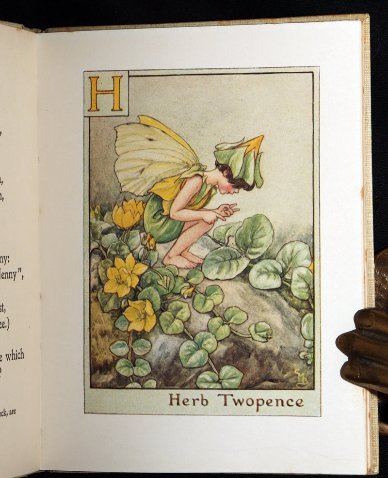 1934 Rare First Edition - A Flower Fairy Alphabet by Cicely Mary Barker