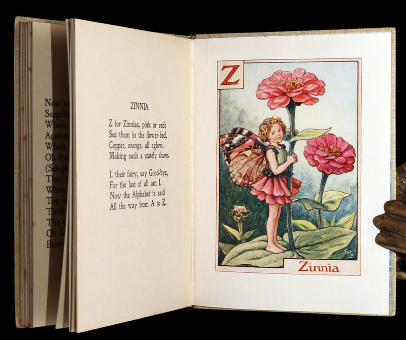 1934 Rare First Edition - A Flower Fairy Alphabet by Cicely Mary Barker