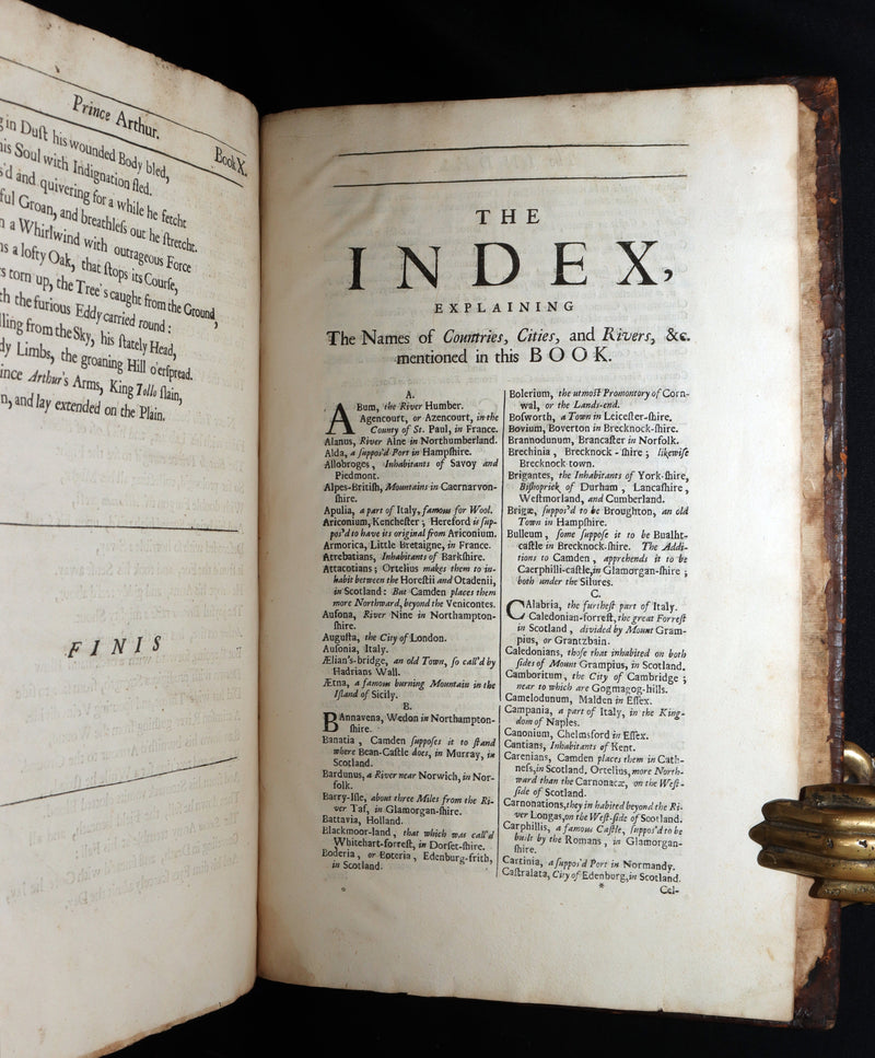 1695 Rare Book - Prince Arthur,  An Heroick Poem by Sir Richard Blackmore