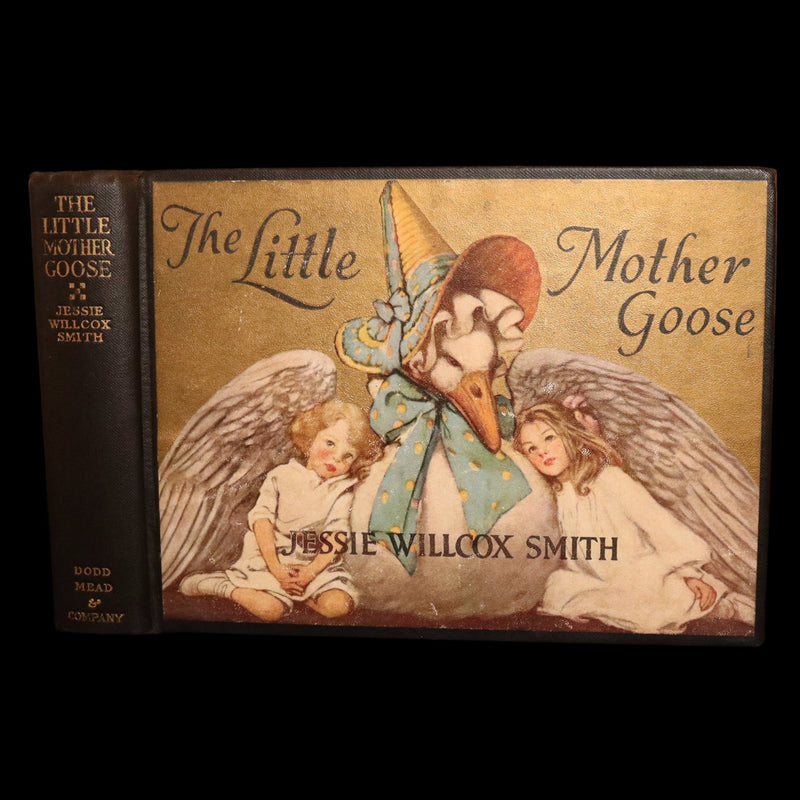 1918 Rare Book - The Little Mother Goose Illustrated by Jessie Willcox Smith