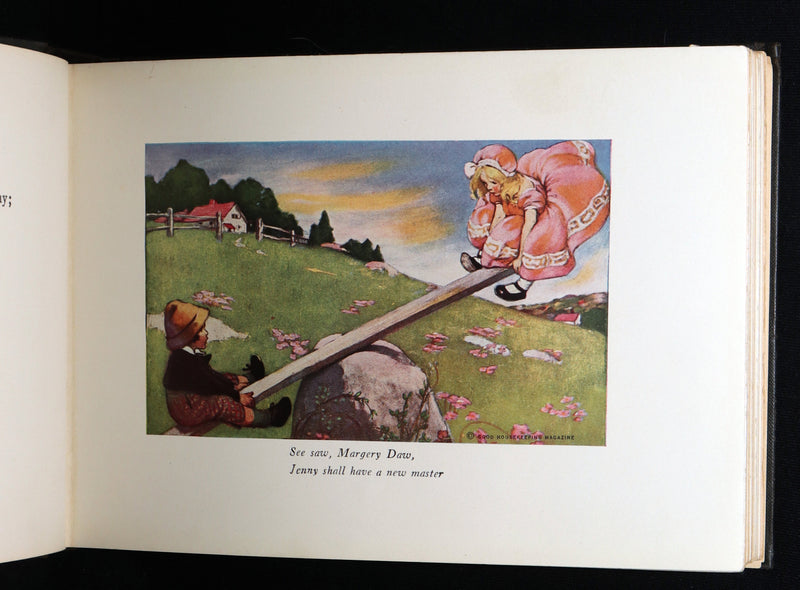 1918 Rare Book - The Little Mother Goose Illustrated by Jessie Willcox Smith