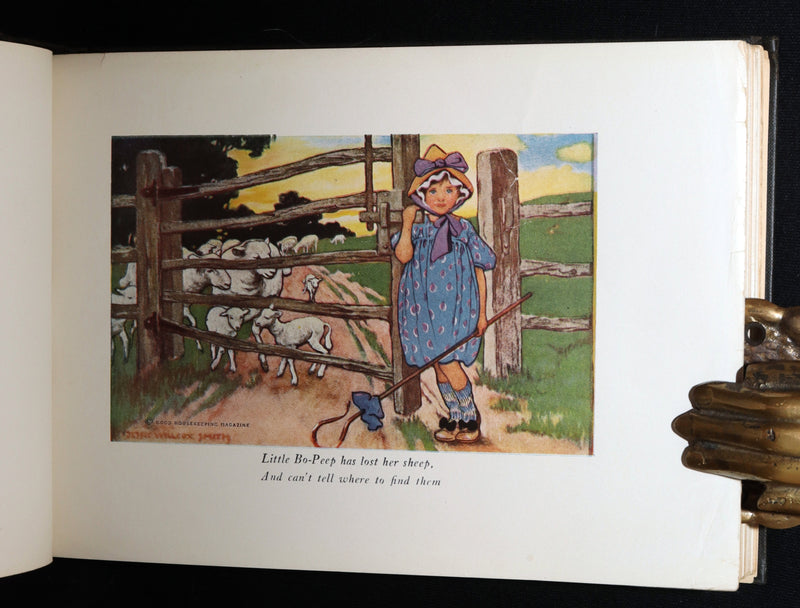 1918 Rare Book - The Little Mother Goose Illustrated by Jessie Willcox Smith