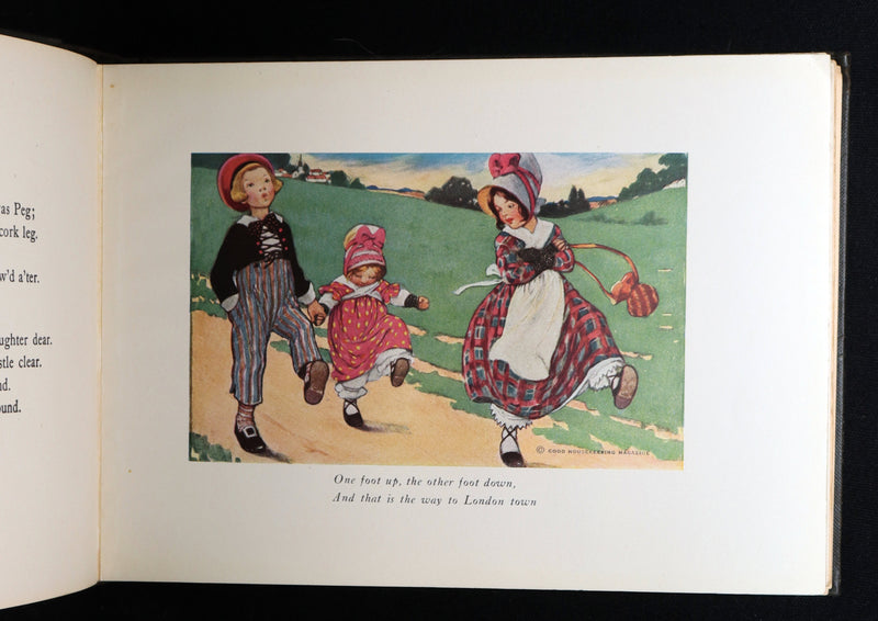 1918 Rare Book - The Little Mother Goose Illustrated by Jessie Willcox Smith