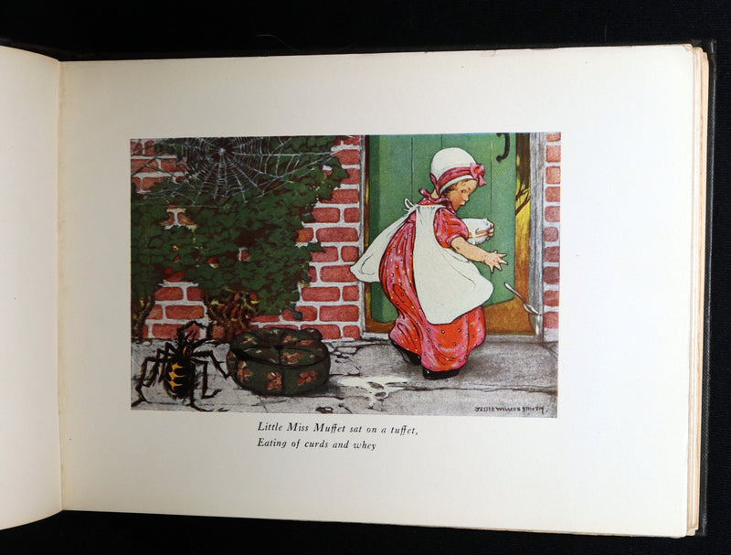 1918 Rare Book - The Little Mother Goose Illustrated by Jessie Willcox Smith
