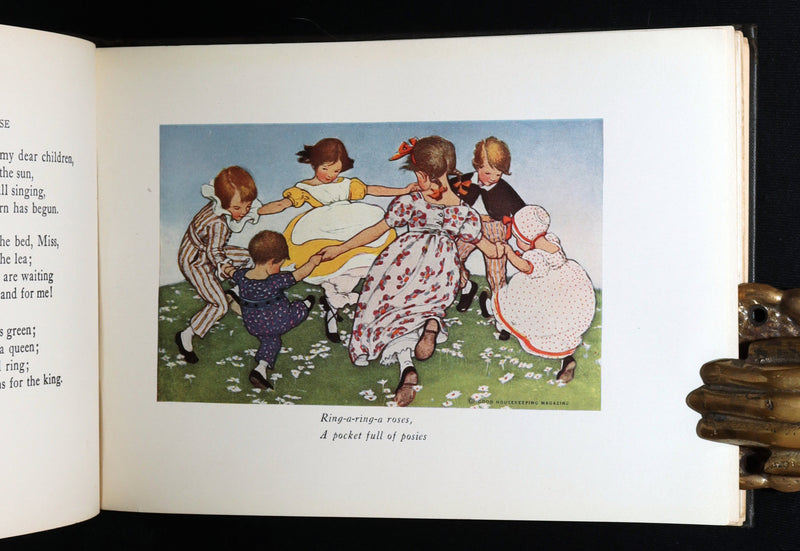 1918 Rare Book - The Little Mother Goose Illustrated by Jessie Willcox Smith