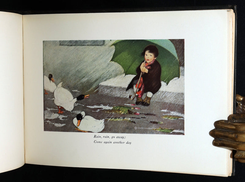 1918 Rare Book - The Little Mother Goose Illustrated by Jessie Willcox Smith