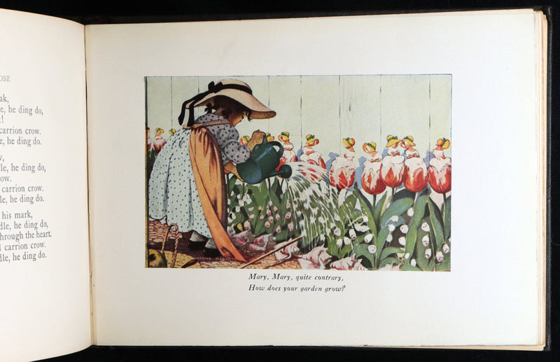 1918 Rare Book - The Little Mother Goose Illustrated by Jessie Willcox Smith