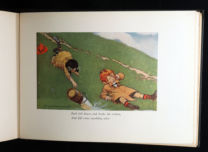 1918 Rare Book - The Little Mother Goose Illustrated by Jessie Willcox Smith