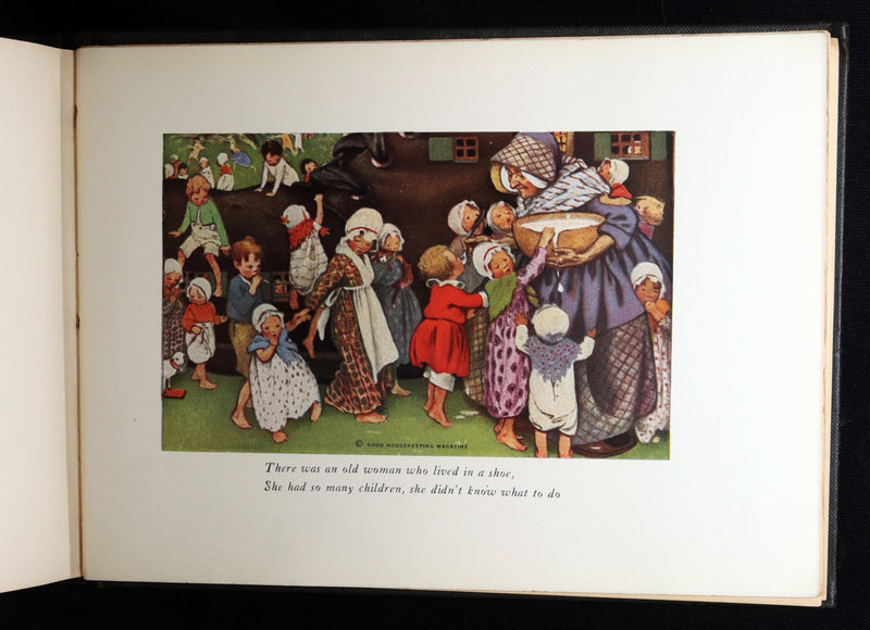 1918 Rare Book - The Little Mother Goose Illustrated by Jessie Willcox Smith