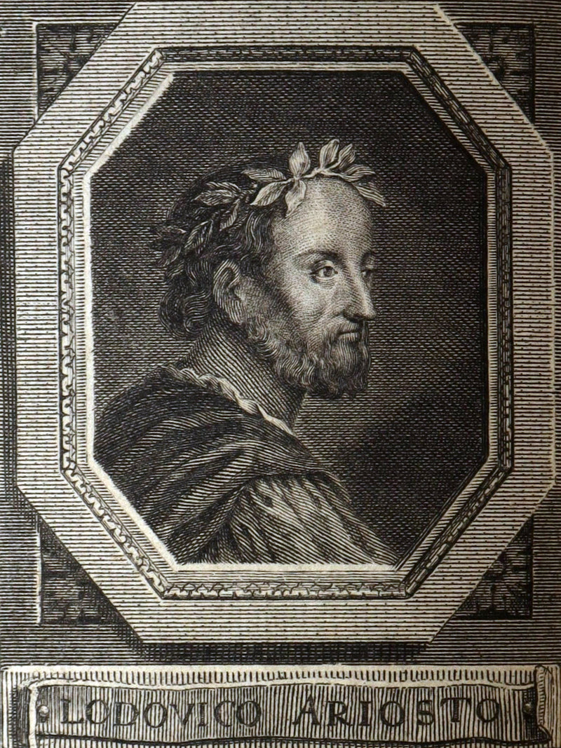 1783 Rare Italian 4 Vol Set Pocket Edition - Orlando Furioso by Lodovico Ariosto