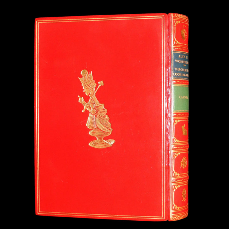 1968 Fine Bayntun Binding - Alice in Wonderland and Through the Looking-Glass