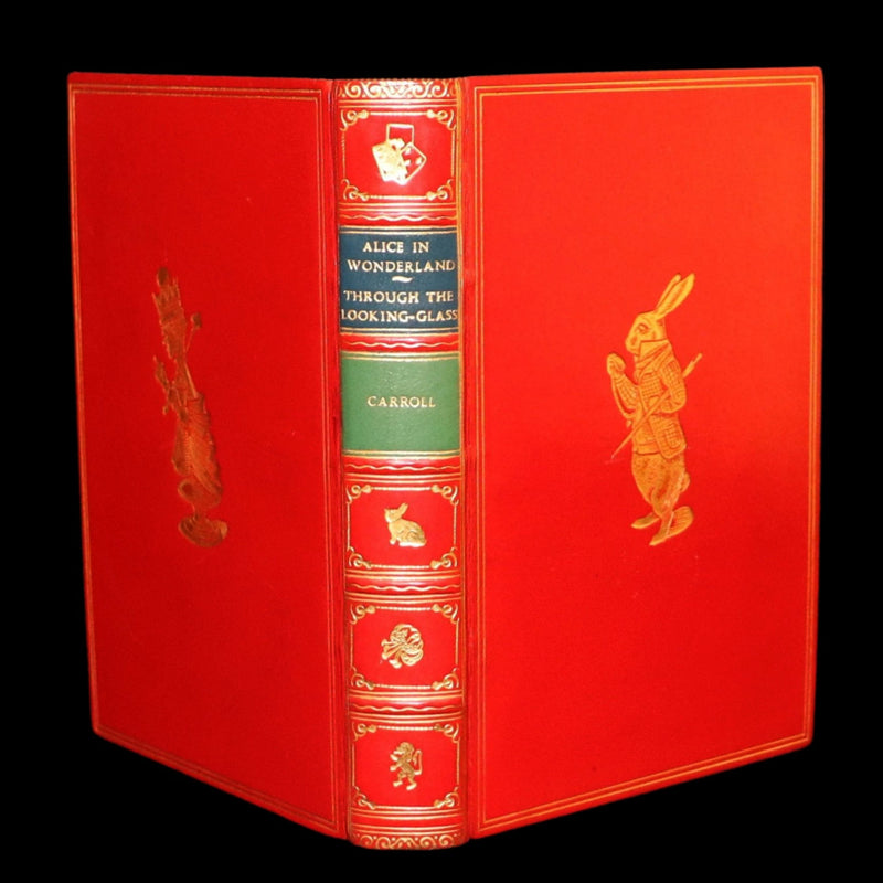 1968 Fine Bayntun Binding - Alice in Wonderland and Through the Looking-Glass