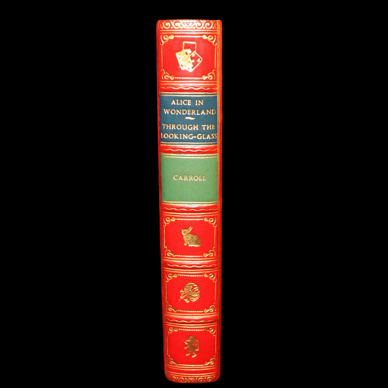 1968 Fine Bayntun Binding - Alice in Wonderland and Through the Looking-Glass