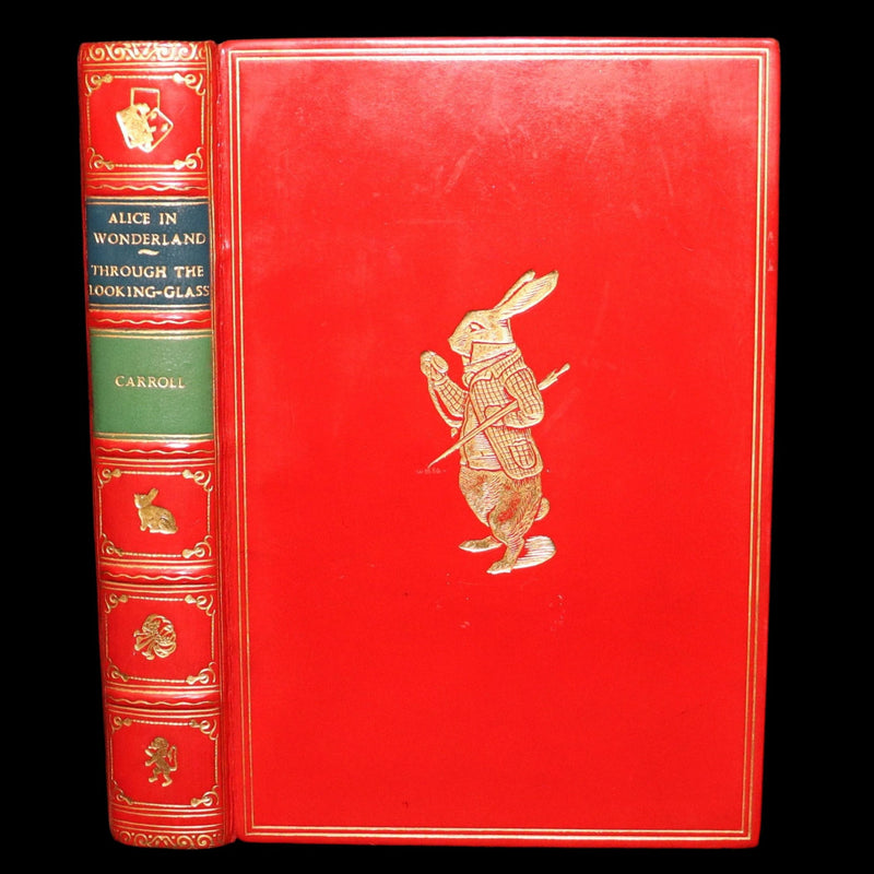 1968 Fine Bayntun Binding - Alice in Wonderland and Through the Looking-Glass