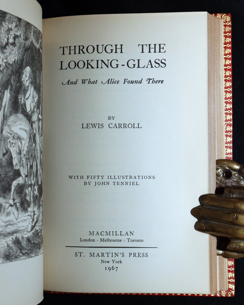 1968 Fine Bayntun Binding - Alice in Wonderland and Through the Looking-Glass