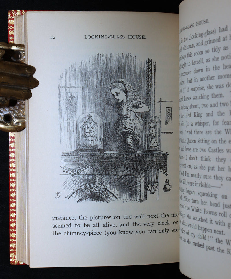 1968 Fine Bayntun Binding - Alice in Wonderland and Through the Looking-Glass