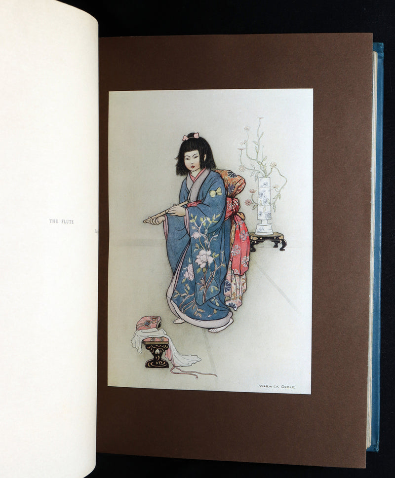 1910 1stED - Green Willow and Japanese Fairy Tales Illustrated by Warwick Goble