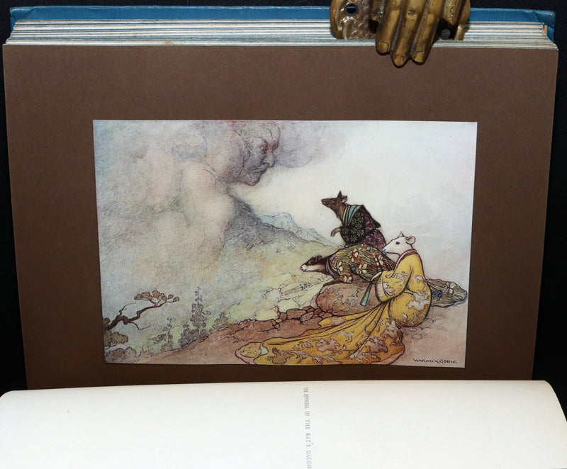 1910 1stED - Green Willow and Japanese Fairy Tales Illustrated by Warwick Goble