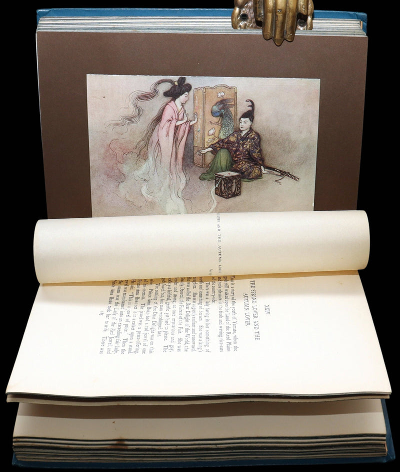 1910 1stED - Green Willow and Japanese Fairy Tales Illustrated by Warwick Goble