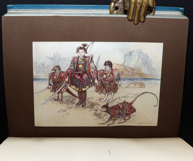 1910 1stED - Green Willow and Japanese Fairy Tales Illustrated by Warwick Goble