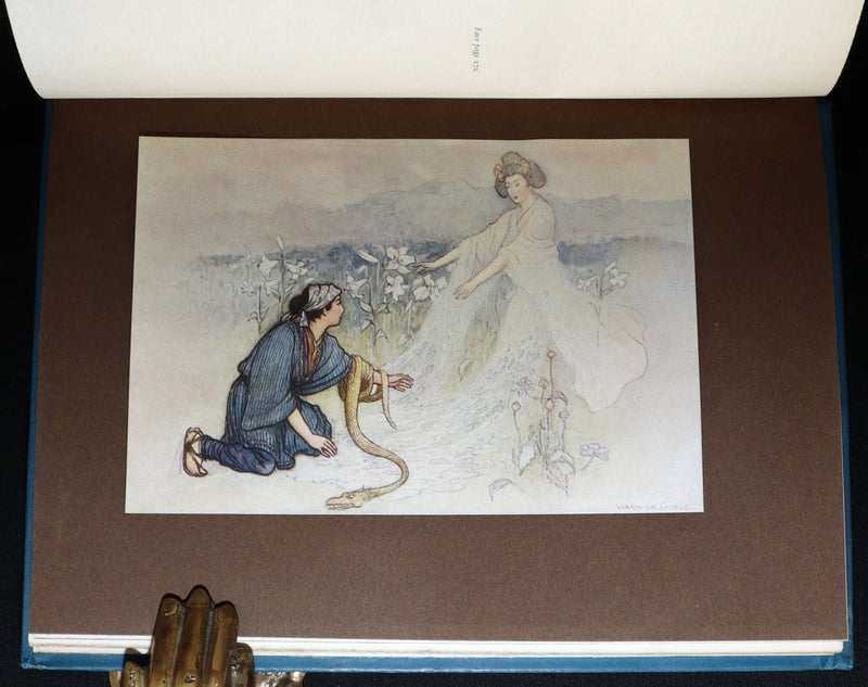 1910 1stED - Green Willow and Japanese Fairy Tales Illustrated by Warwick Goble