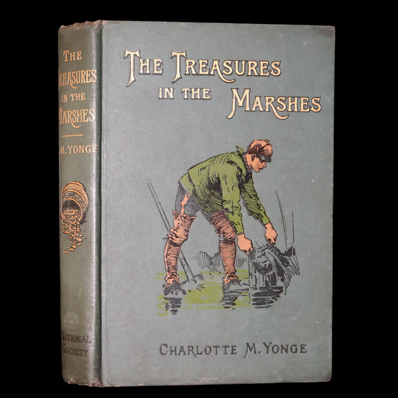 1890 Rare First Edition - The Treasures in the Marshes by Charlotte M. Yonge
