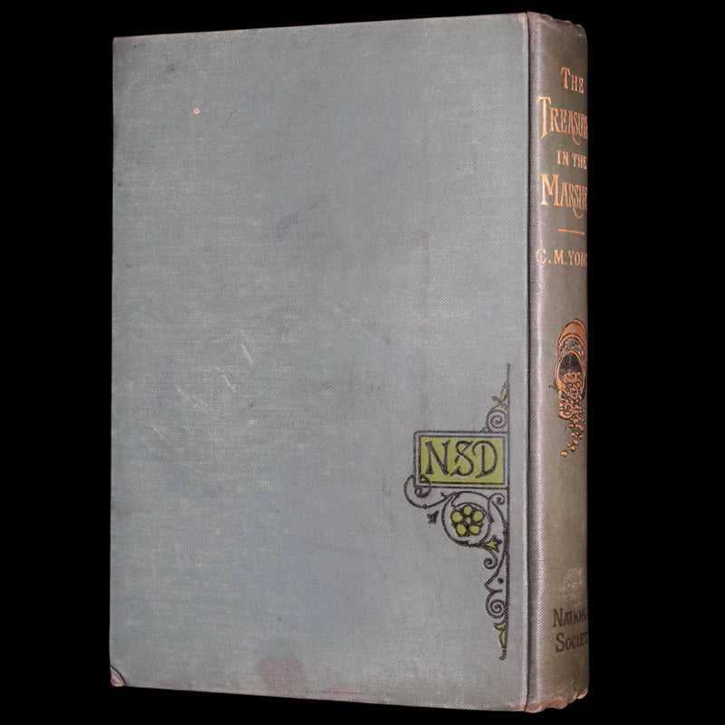 1890 Rare First Edition - The Treasures in the Marshes by Charlotte M. Yonge