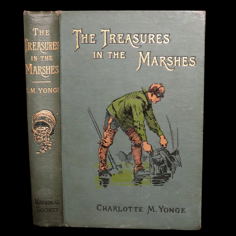 1890 Rare First Edition - The Treasures in the Marshes by Charlotte M. Yonge